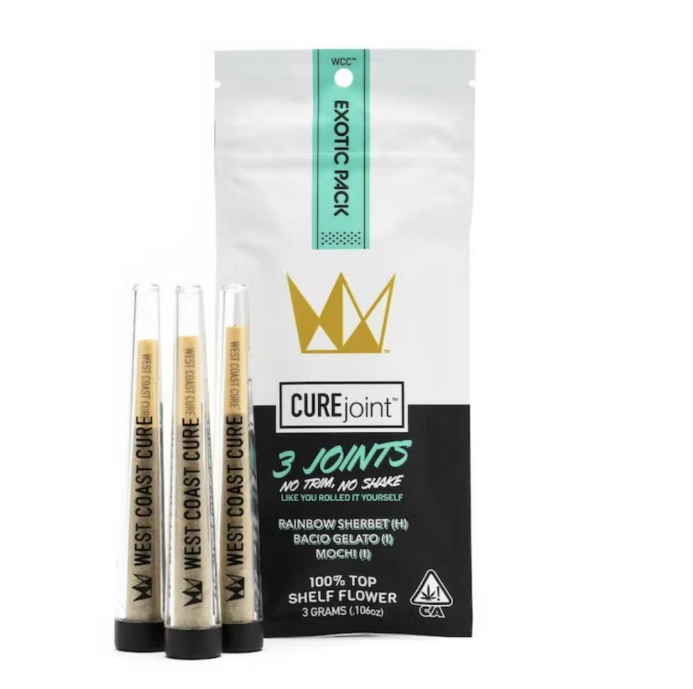 The Exotic Pack Pre-Rolls (3 x 1g)